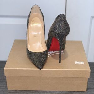 Christian Louboutin, SO KATE 120 GLITTER CHAIN